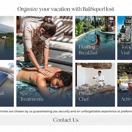 Villa Crystal Lagoon By Balisuperhost Ubud Exterior foto